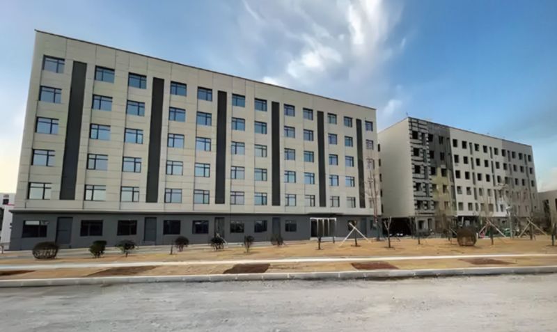 Многоэтажная стальная конструкция